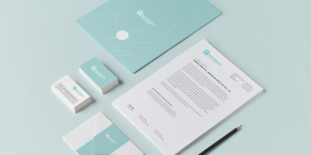 醫療健康行業logo設計案列_普愛健康logo設計應用辦公vi_北京logo設計_高瑞品牌 醫療健康行業logo設計案列_普愛健康logo設計應用辦公vi_北京logo設計_高瑞品牌